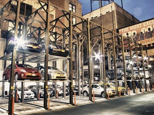 Vertical Parking System Installation
