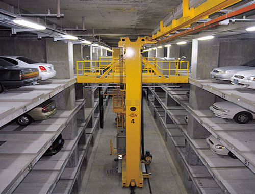 Vertical Parking System Installation